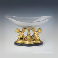 Cristal Vaso Estátua Ângulo Cupido Bronze Escultura Tpgp-026